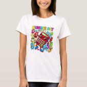 Number Day Maths Calculator T Shirt for Teachers Tシャツ (正面)