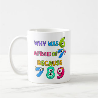 Number Day Maths Joke Mug | 7 8 9 Funny コーヒーマグカップ