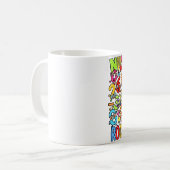 Number Day Maths Mug | Numbers Rock Star コーヒーマグカップ (正面左)