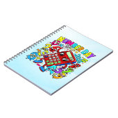 Number Day Maths Notebook | Fun Colourful Numbers ノートブック (左側)