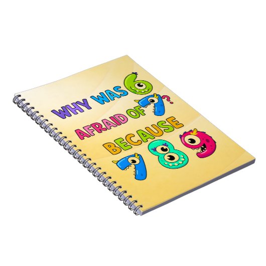 Number Day Maths Notebook | Funny Numbers Joke ノートブック (右側)