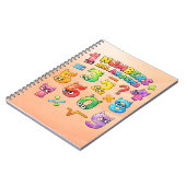 Number Day Maths Notebook | Numbers All Around ノートブック (左側)