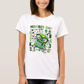 Number Day Maths T Shirt for Teachers and Schools Tシャツ (正面)