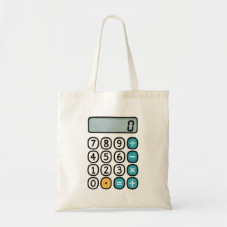 Number Day Simple Calculator Math Tote Bag トートバッグ