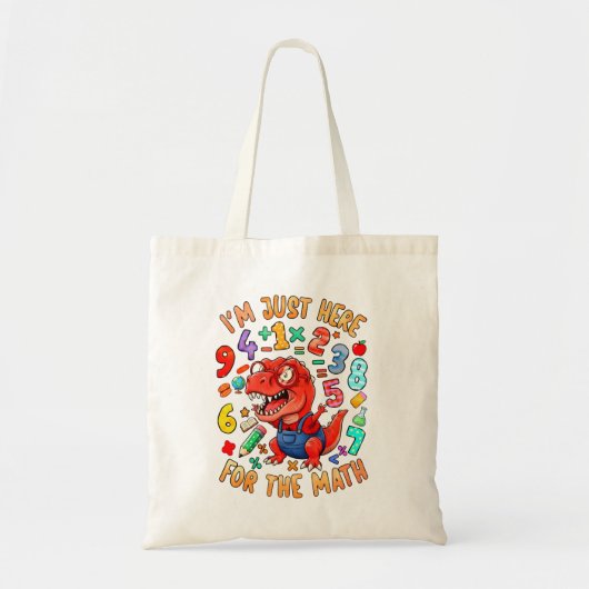 Number Day Tote Bag | Funny Maths Numbers トートバッグ (正面)