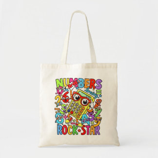 Number Day Tote Bag | Maths Numbers Rock Star トートバッグ