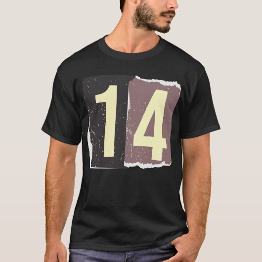 Number Magazine Ransom 14 Tシャツ (正面)