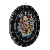 Number Oneスケルトン ダーツボード (正面左)