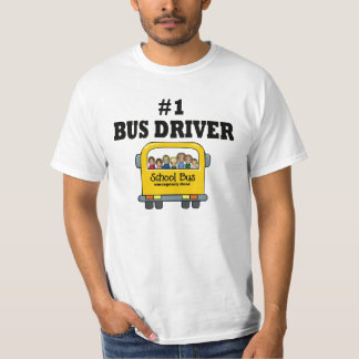 Number Oneバスドライバ Tシャツ