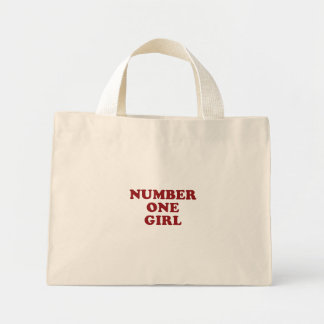 Number One Girl Tote Bag ミニトートバッグ