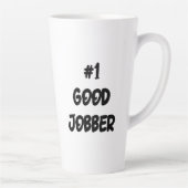 Number One Good Jobber Cat Latte Mug カフェラテマグ (右)