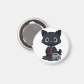 Number One Good Jobber Cat Magnet マグネット (正面/裏面)