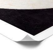 Number Six Matchbox Art Print, Czechoslovakian ポスター (角)