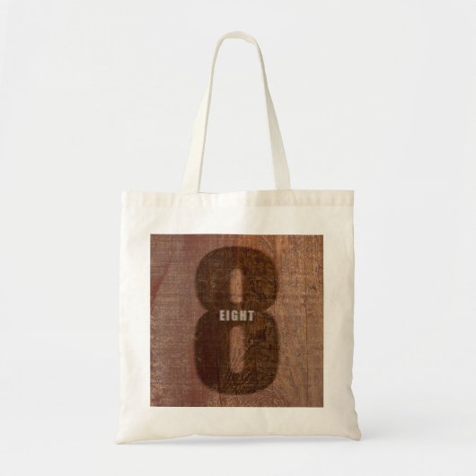 number tote bag-8 トートバッグ (正面)
