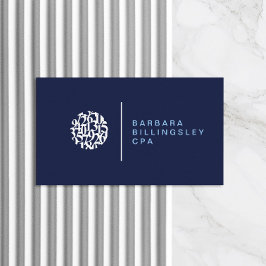 Numbers モダン Logo II Accountant名刺 名刺