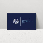 Numbers モダン Logo II Accountant名刺 名刺