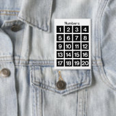 Numbers  缶バッジ (インサイチュ)