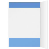 Numbers 間抜け 2 blue 「あなたはMy Number One」カード (内側 (左))