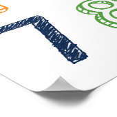 Numbers 123ポスター ポスター (角)