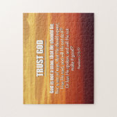 Numbers 23:19 TRUST GOD CHRISTIAN ジグソーパズル (縦)