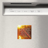 NUMBERS 6:24聖書の聖句 – 主よ賛美り マグネット (インサイチュ (食洗機))