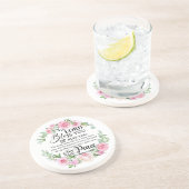 Numbers 6:24-26主よ賛美り聖書のバラ コースター (側面)