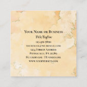 Numbers 6:24-26 The Lord 賛美 You Bible  Verse スクエア名刺 (裏面)