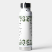 Numbers 6:24-26 The Lord Bless You and Keep You ウォーターボトル (左面)