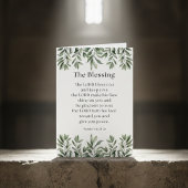 Numbers 6:24-26 The Lord Bless You and Keep You カード