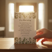 Numbers 6:24-26 The Lord Bless You and Keep You カード