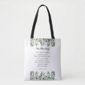 Numbers 6:24-26 The Lord Bless You and Keep You トートバッグ (正面)