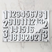 Numbers Kids Coloring Sheets  ペーパーパッド (折り畳み)