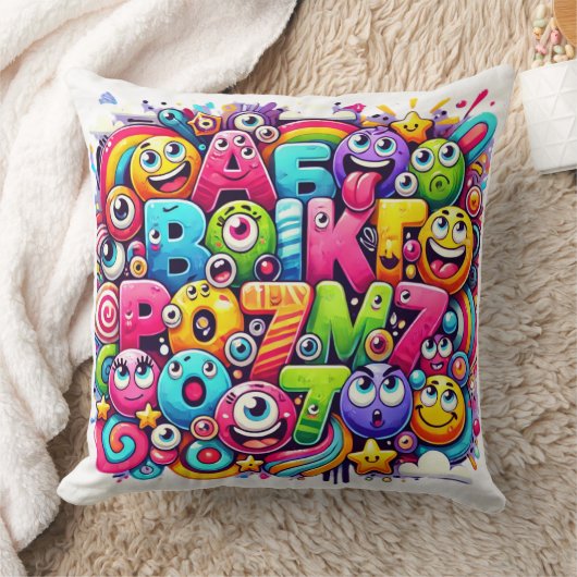 Numbers & Mathematics Training – Fun Learning Math クッション (ブランケット)