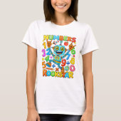 Numbers Rockstar Cute Maths T Shirt for Kids Tシャツ (正面)