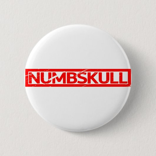 Numbskarスタンプ 缶バッジ (正面)