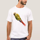 Numchoke - the Green Cheek Conure Tシャツ (正面)