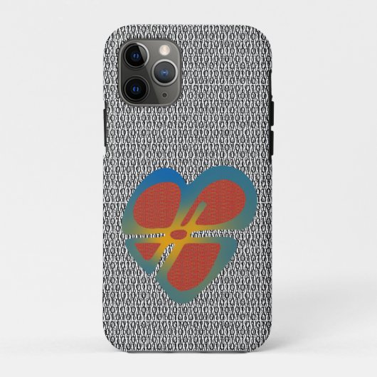 NUMERICAL AND CARDINAL HEART Case-Mate iPhoneケース (裏面)