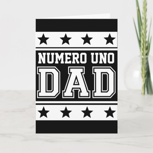 Numero Unoのパパ カード (正面)