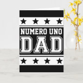 Numero Unoのパパ カード (黄色い花)