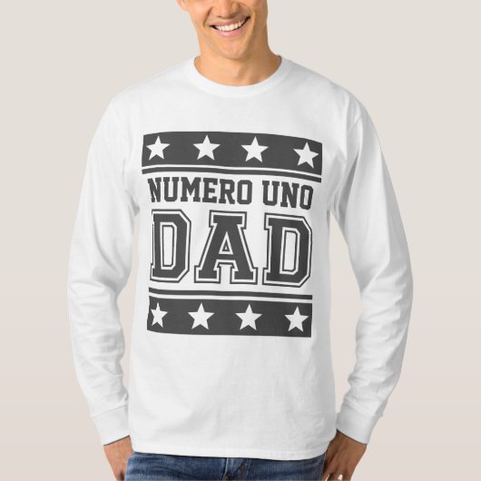 Numero Unoのパパ Tシャツ (正面)