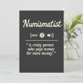 Numismatistおもしろい定義の暗号投資 招待状 (スタンド正面)