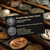 Numismatist Coin Shop  名刺
