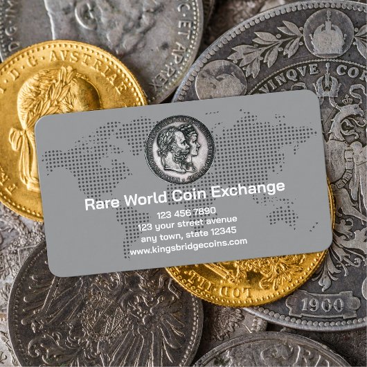 Numismatist Coin Shop 名刺