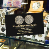 Numismatist Coin Shop 名刺