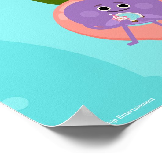 NUMSサマーブンブンいう音誕生日へようこそ ポスター (角)