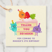 NUMSブンブンいう音お誕生日ケーキありがとう フェイバータグ (正面)