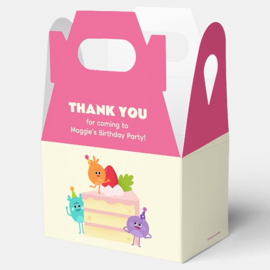 NUMSブンブンいう音お誕生日ケーキありがとう フェイバーボックス (オープン)