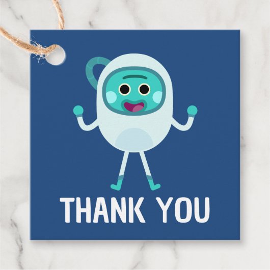 Numsブンブンいう音宇宙誕生日ありがとう フェイバータグ (正面)