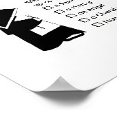 Nunおもしろい – クリーンなユーモア、ヌン天国ジョーク ポスター (角)