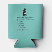 Nunおもしろい – クリーンなユーモア、ヌン天国ジョーク 缶クーラー (正面)